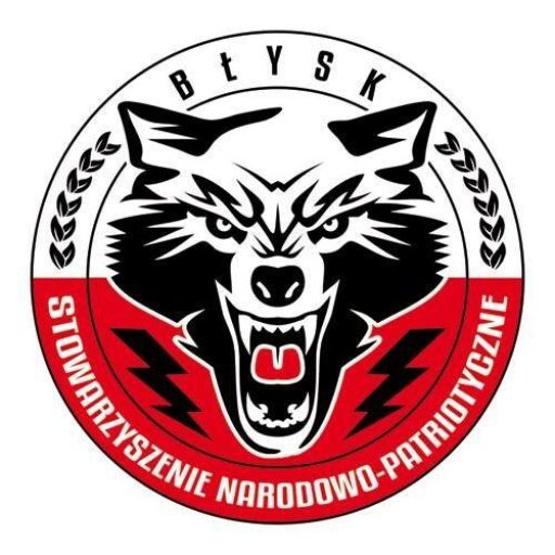Oficjalne logo Stowarzyszenia Narodowo-Patriotycznego BŁYSK.
